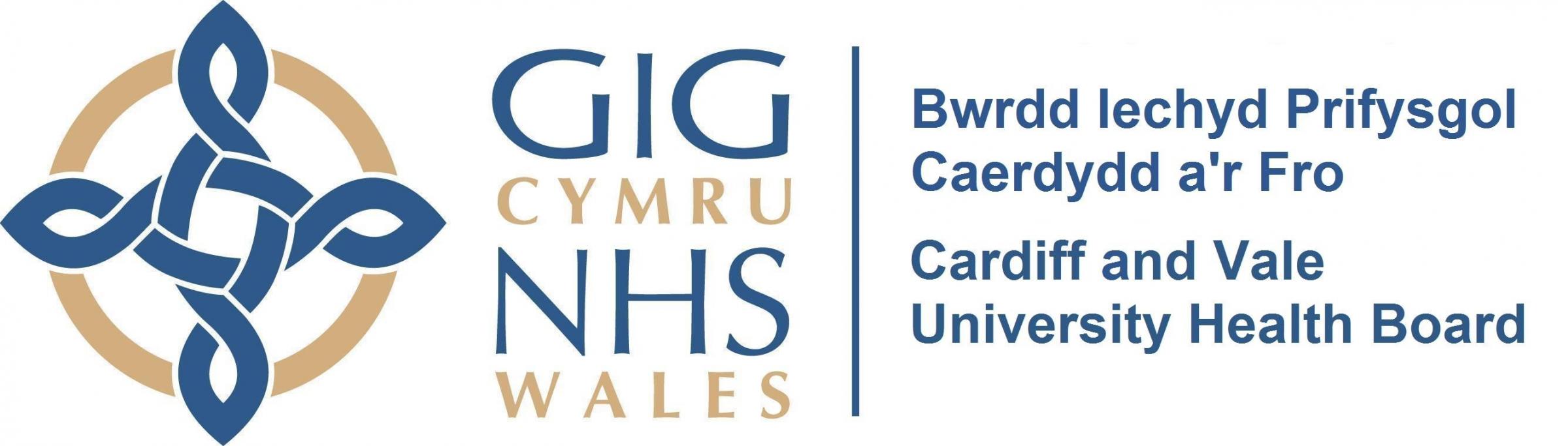 Logo for Cardiff & Vale University Health Board
